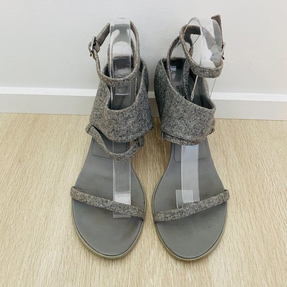 Alexander Wang Women's Heels Grey Wool Shoes 39 - Picture 3 of 8